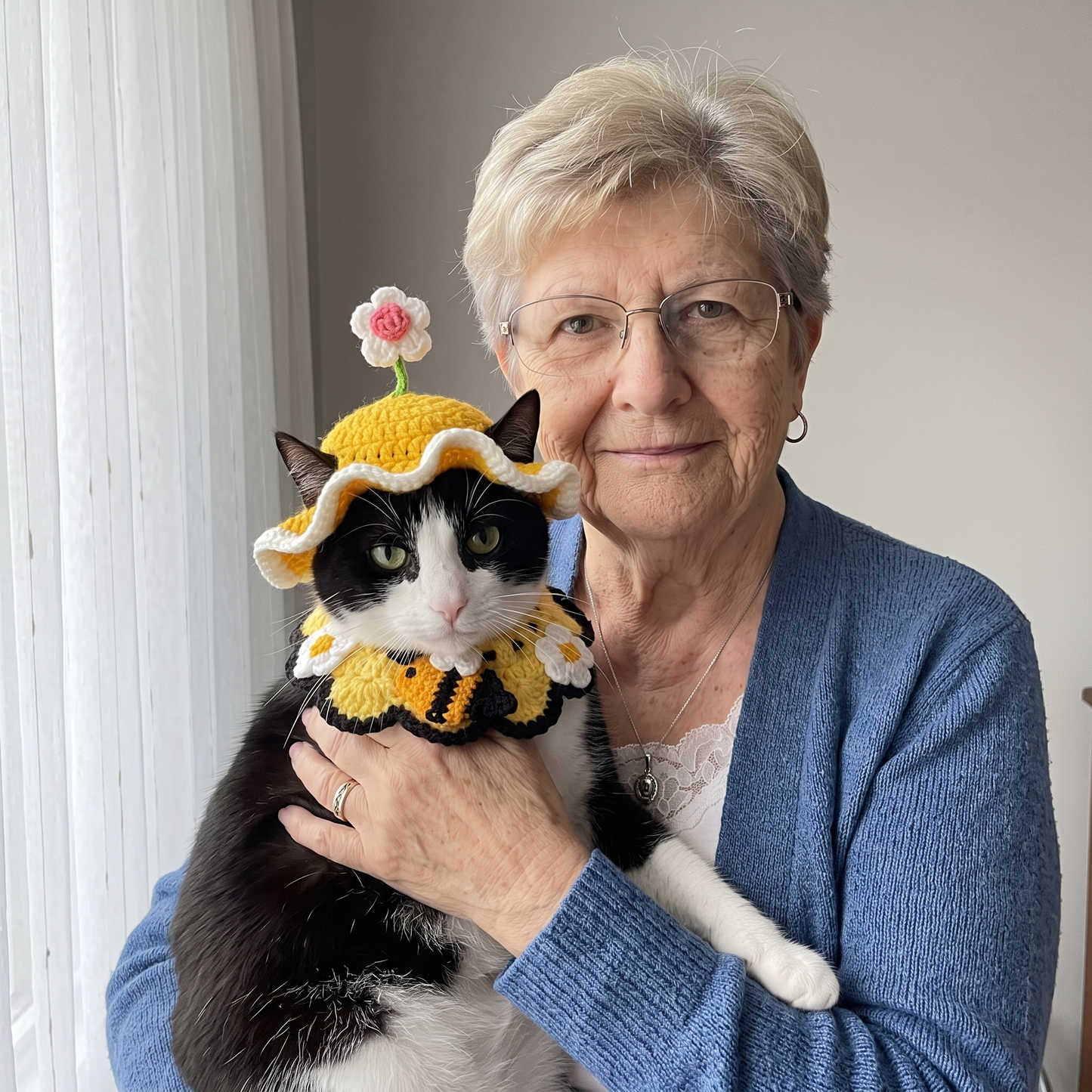 Margaret's Handmade Crochet Cat Bonnets