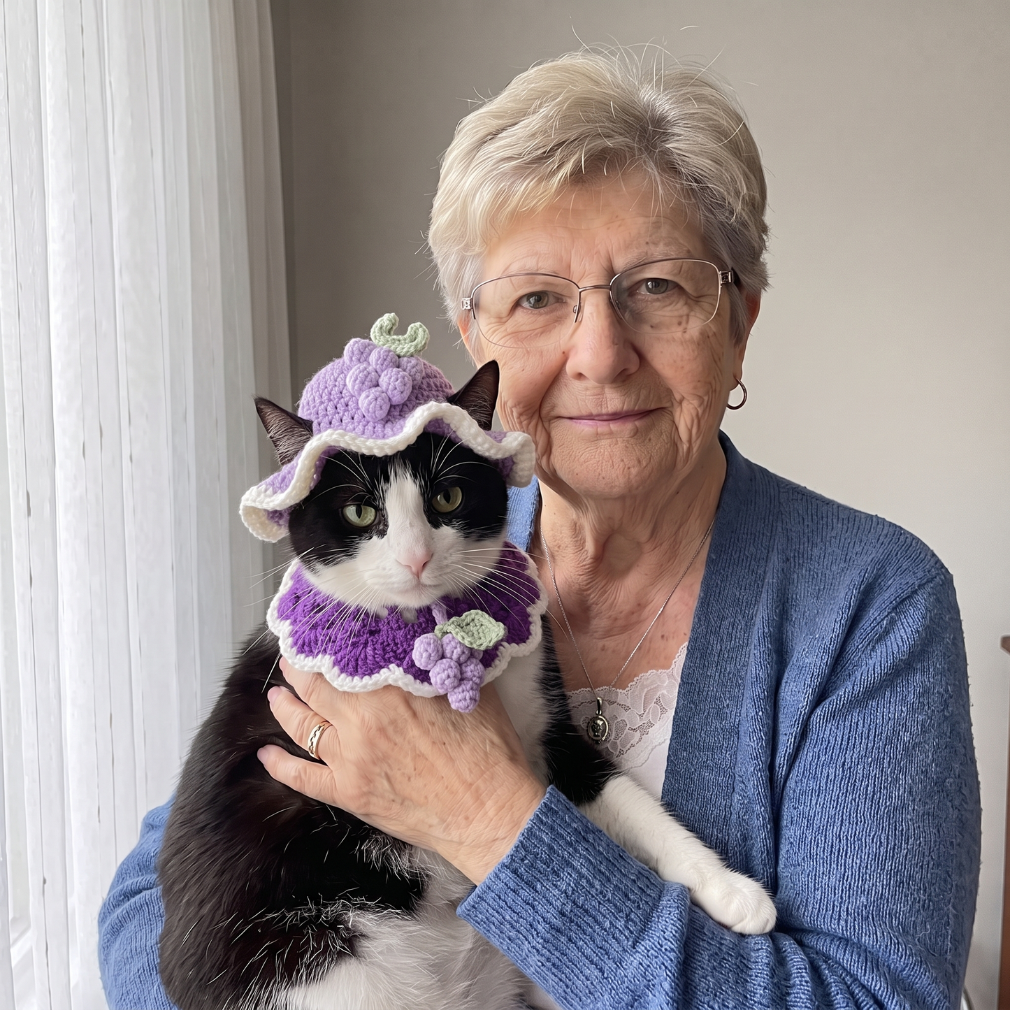 Margaret's Handmade Crochet Cat Bonnets