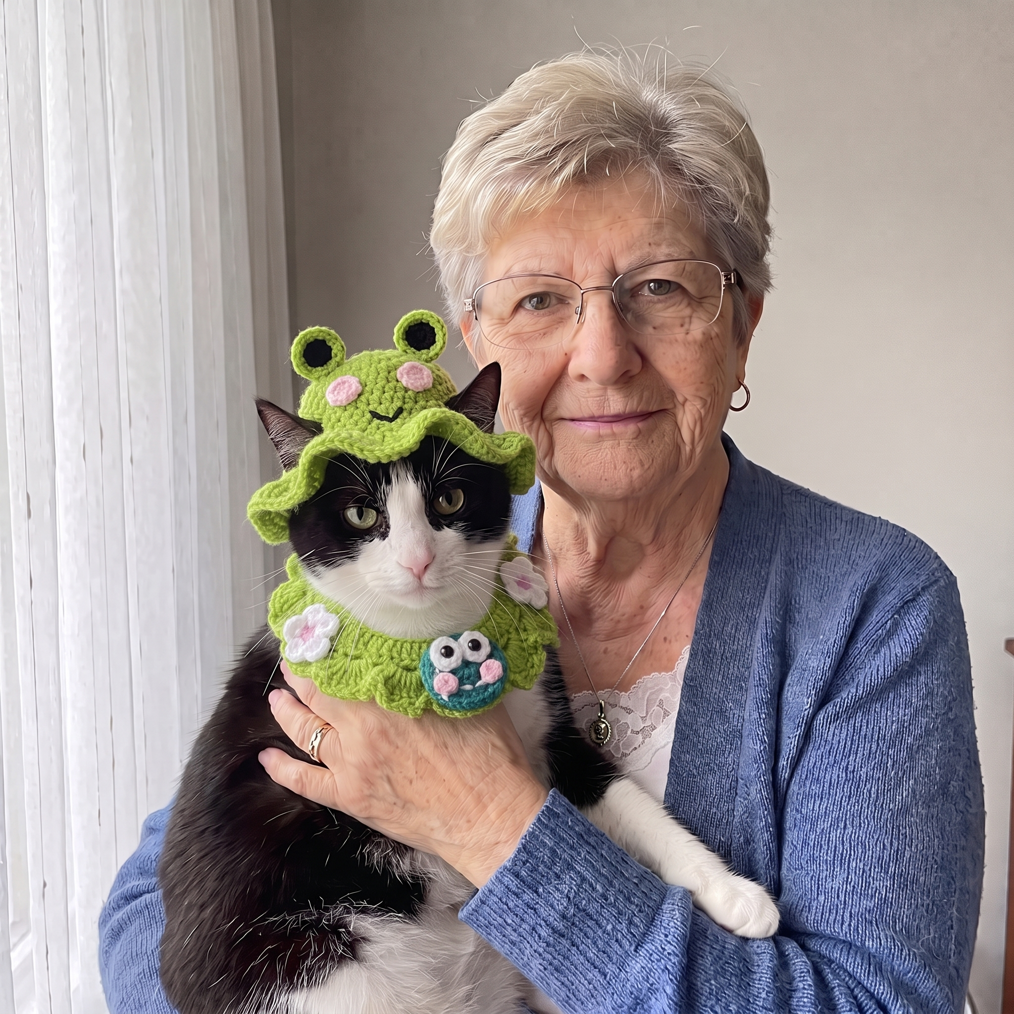 Margaret's Handmade Crochet Cat Bonnets